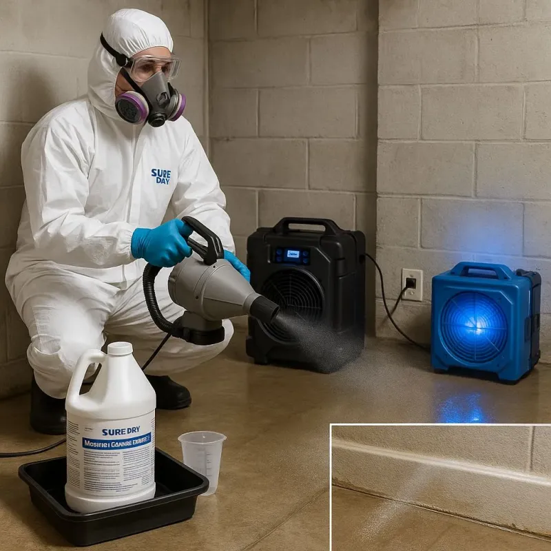 Sanitization and Odor Removal process in Glen Lyon, PA