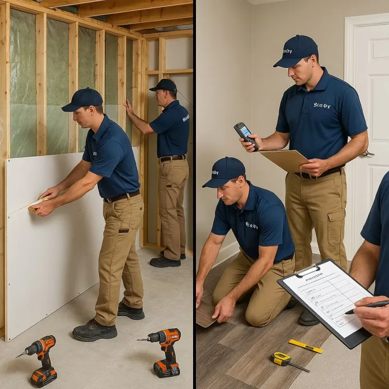 Repairs and Reconstruction process in Glen Lyon, PA